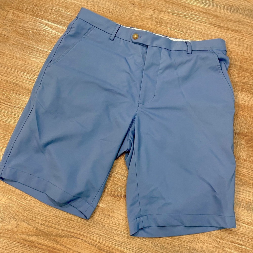 Men's Cornflower Blue J. McLaughlin Shorts - Size 33 - Great Condition